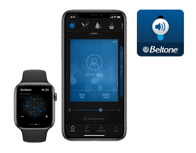 Beltone HearPlus app with app icon