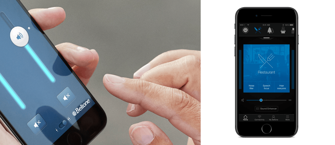 Beltone hearing aid apps support. 