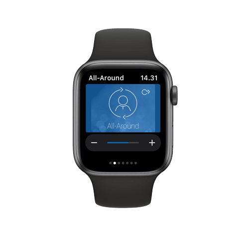 Hearplus app apple watch