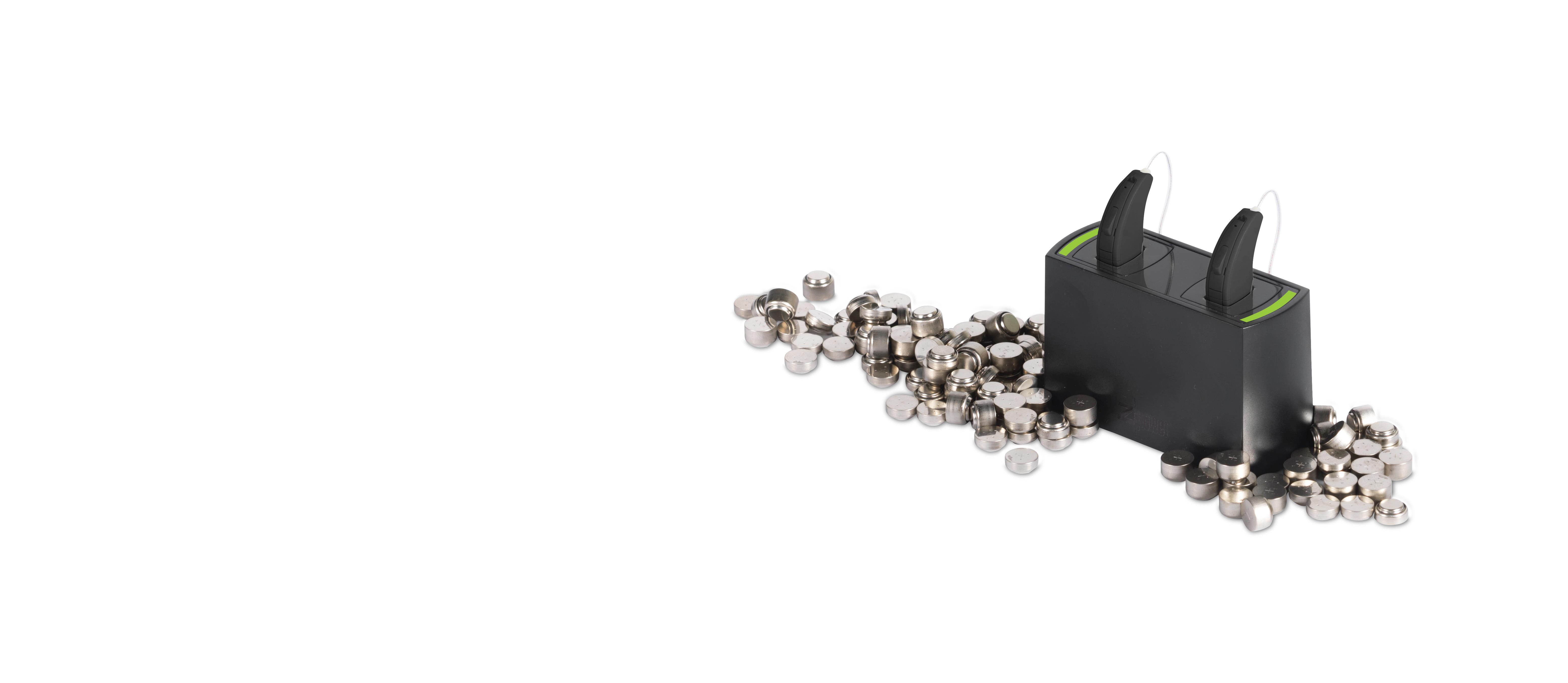 ReSound LiNX 3D rechargeable hearing aids.