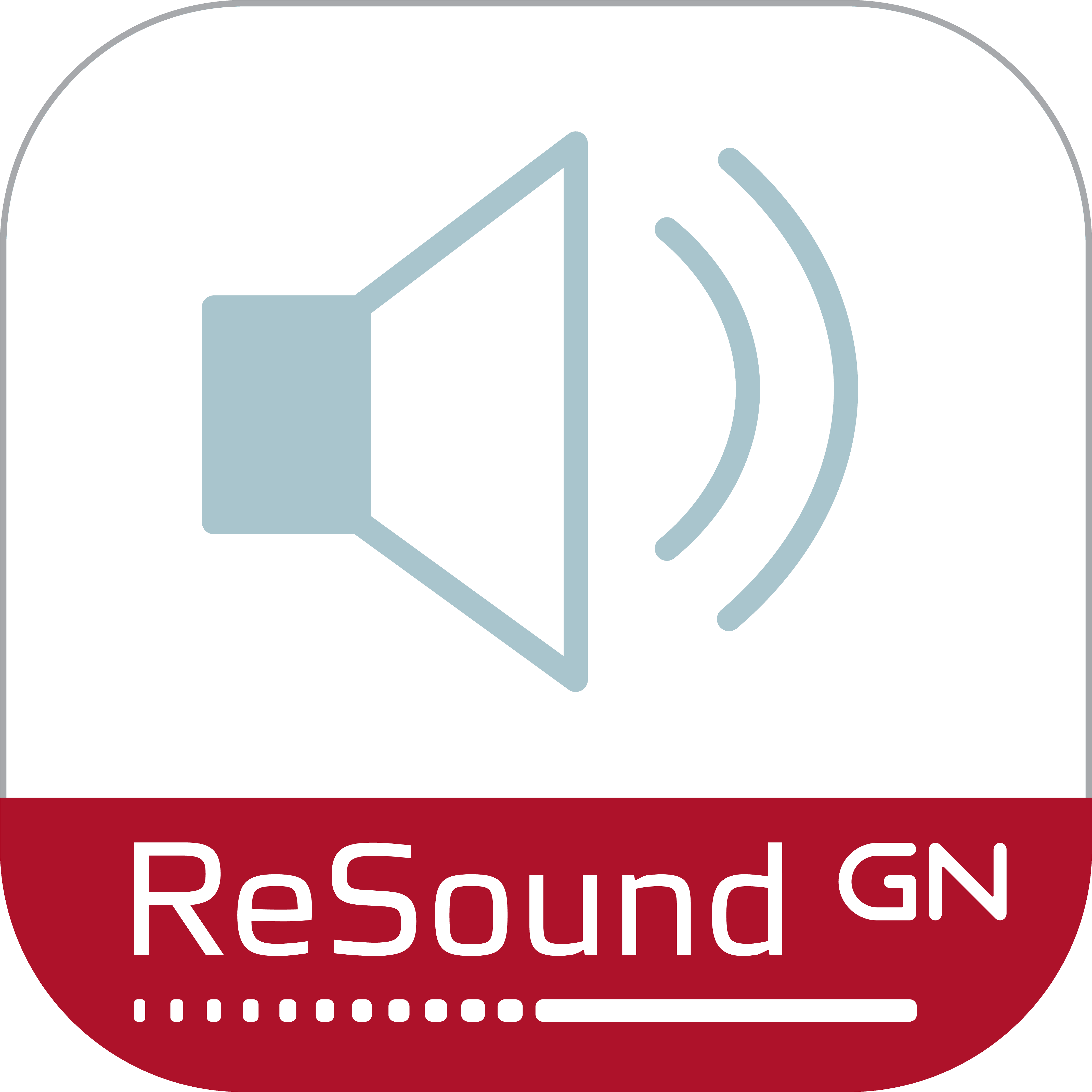 ReSound Remote app icon.