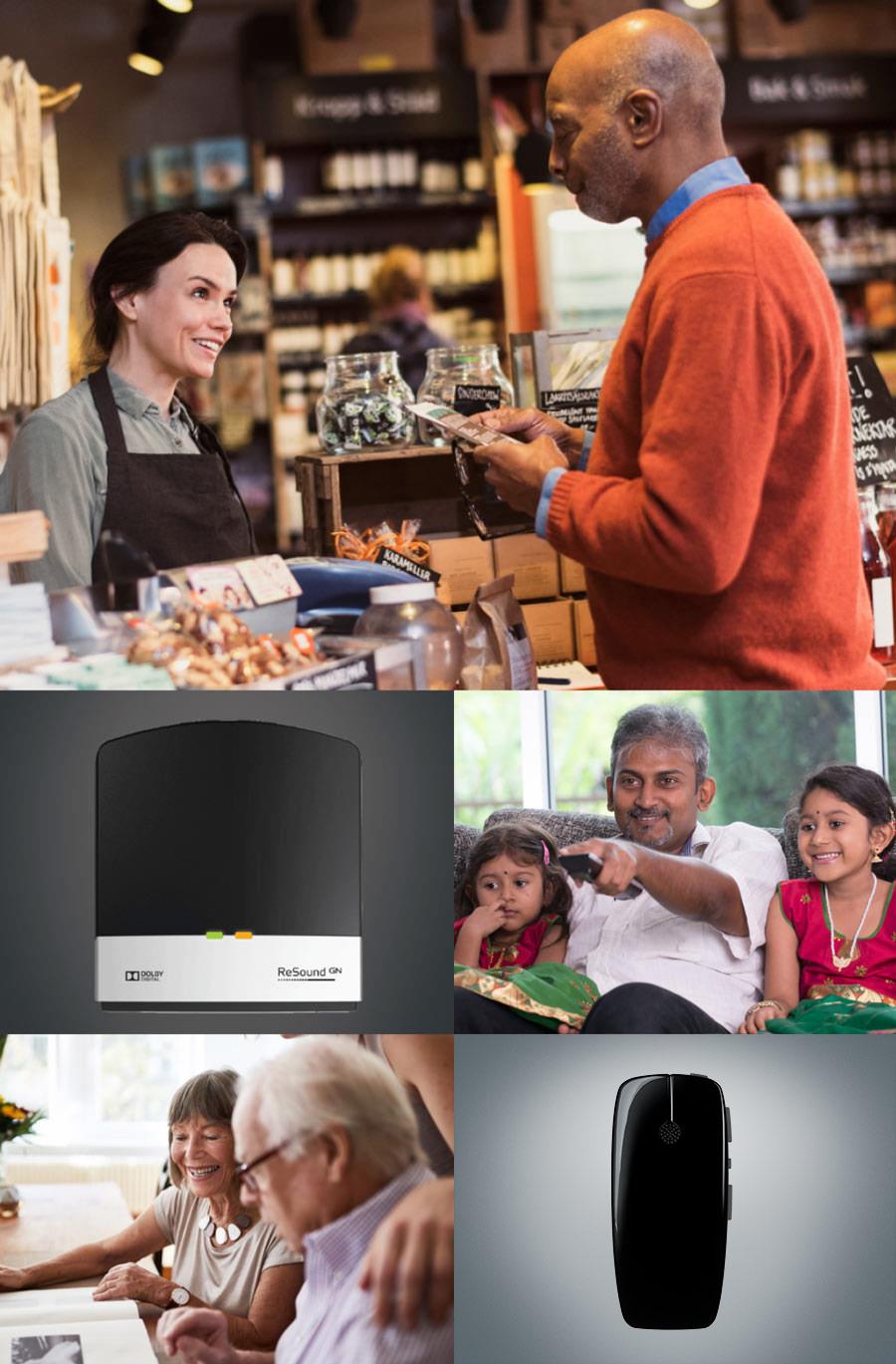 ReSound Key hearing aids can be used with a wide range of wireless accessories