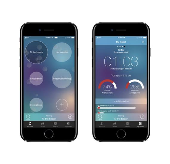 Anteprima video dell'app ReSound Tinnitus Relief.